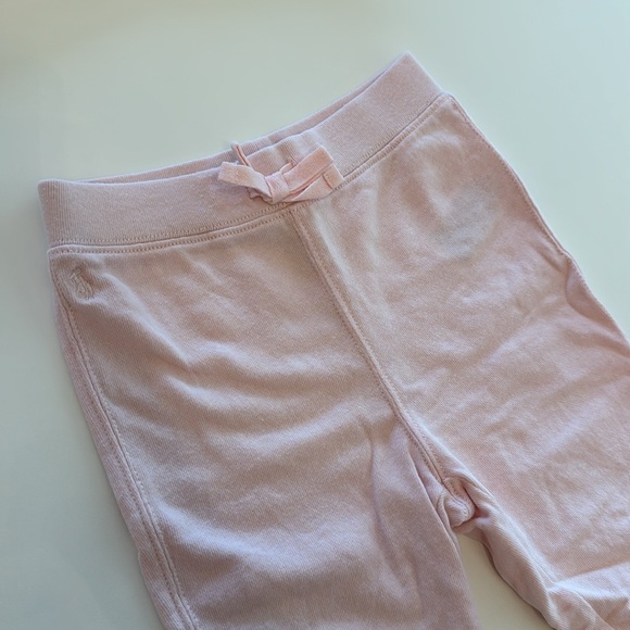 Ralph Lauren Baby Girls Ruffled French Terry Top and Pant, 2 Piece Set - Picture 11 of 13